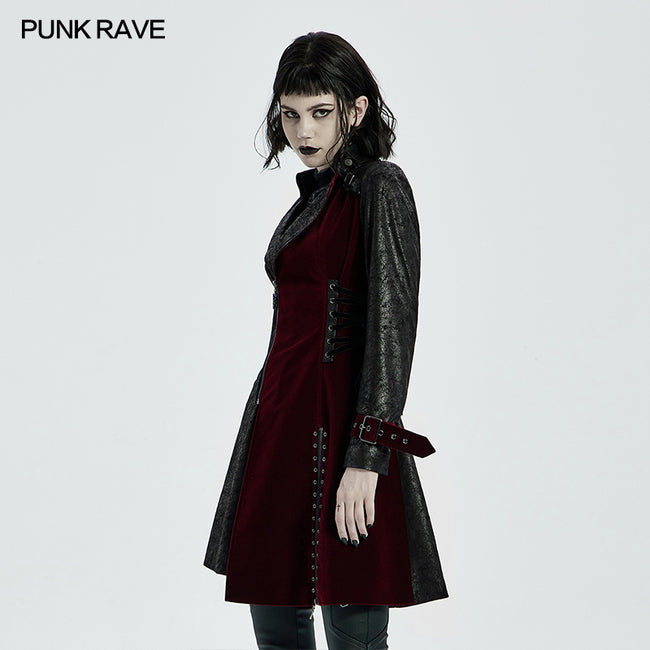 Goth Yin and Yang Coat