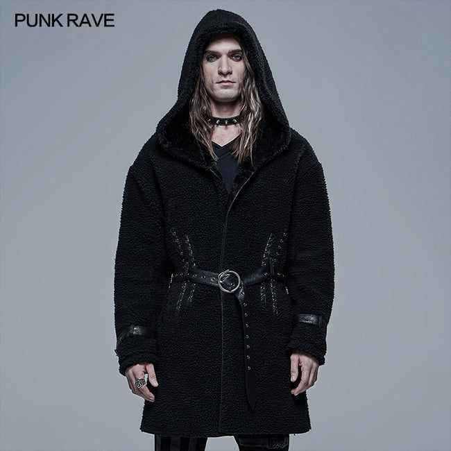 Goth Thick Coral Velvet Jacket