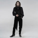 Gothic gorgeous swallowtail mid-length vest