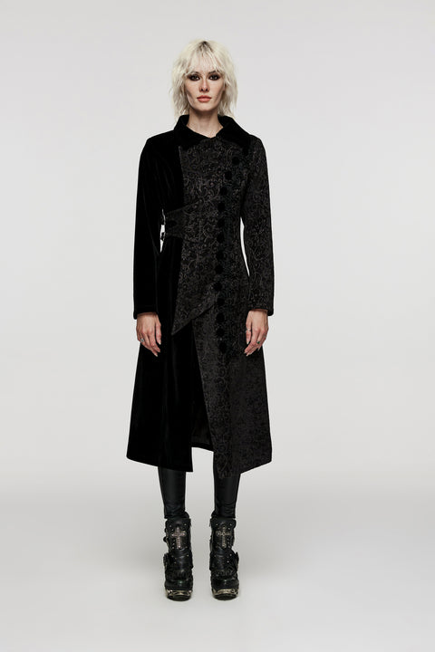 Goth Double Splicing Coat