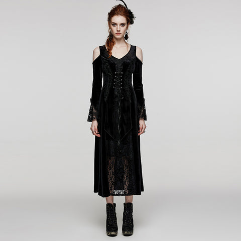 Goth sexy lace dress