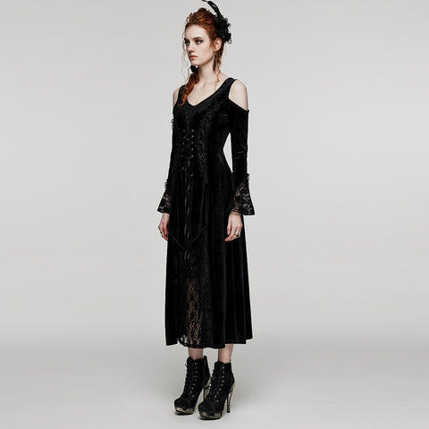 Goth sexy lace dress