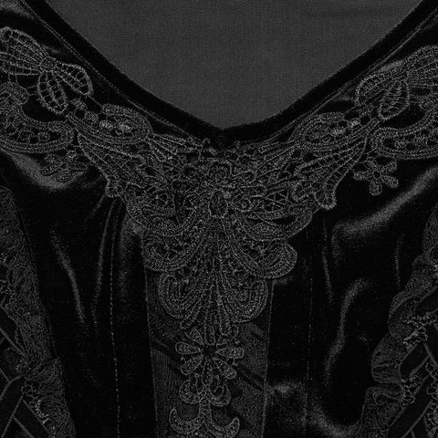 Goth sexy lace dress