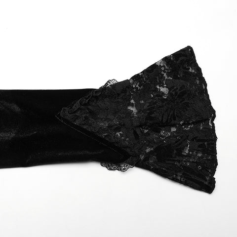 Goth sexy lace dress