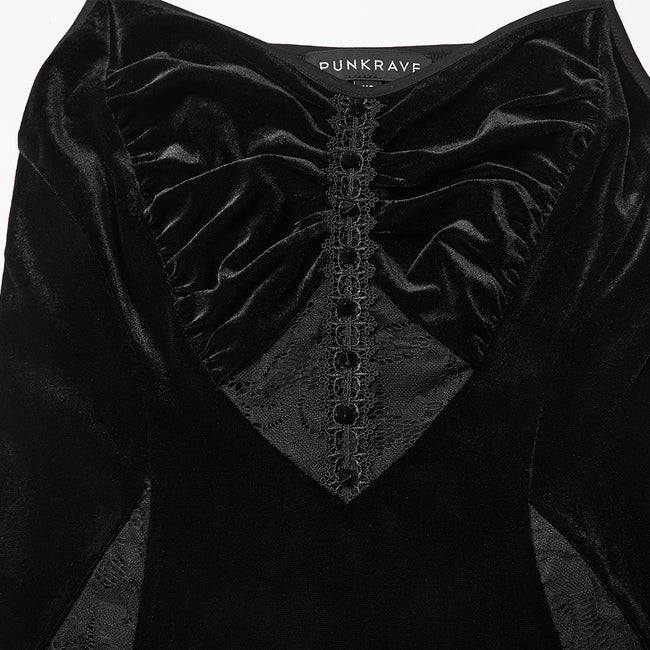 Goth Dark Heart Slip Dress