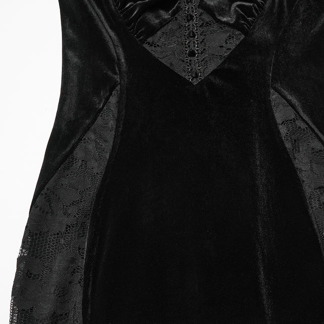 Goth Dark Heart Slip Dress