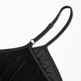 Goth Dark Heart Slip Dress