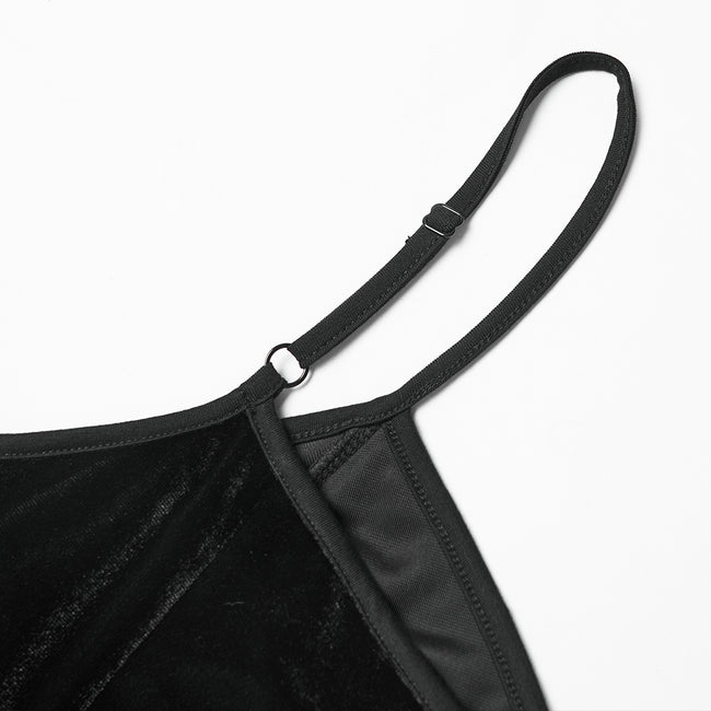 Goth Dark Heart Slip Dress