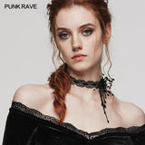 GOTH Blood Drop Choker