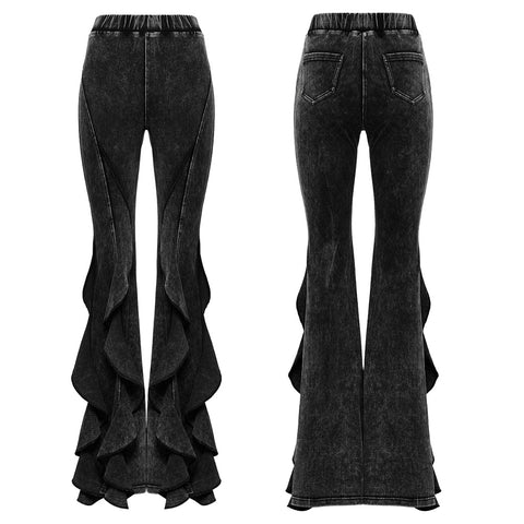 Doomsday wasteland flared pants