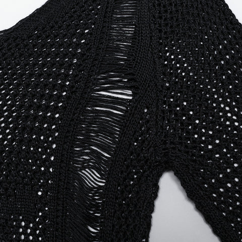 Punk Skull Knit Dress