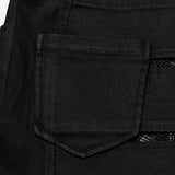 PUNK diamond mesh skirt