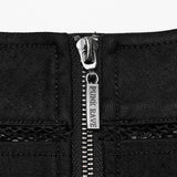 PUNK diamond mesh skirt