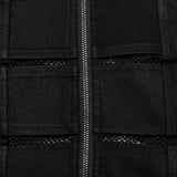 PUNK diamond mesh skirt