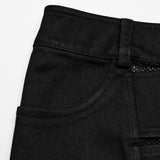 PUNK diamond mesh skirt