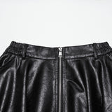 Punk vintage plaid skirt