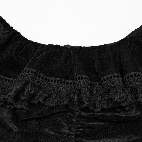 Sexy goth mesh dress