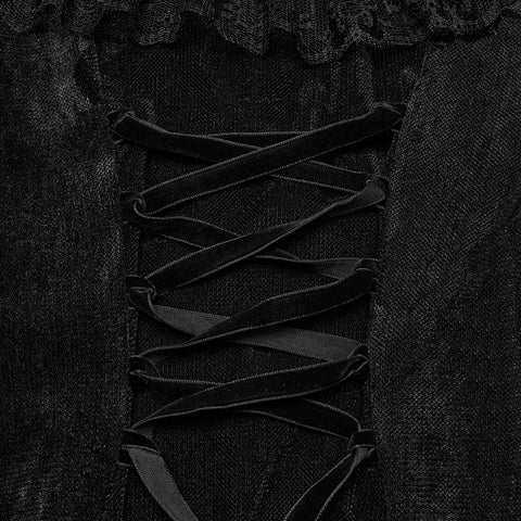 Sexy goth mesh dress