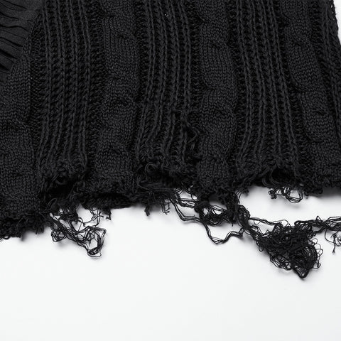 Decadent Gothic Woolen Skirt