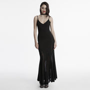 Goth Irregular Splicing Dress