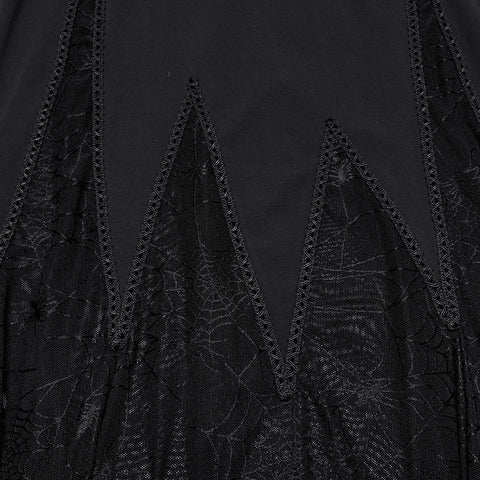 Goth Irregular Splicing Dress