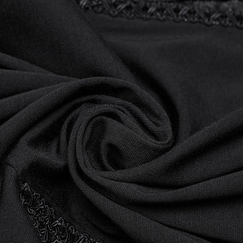 Goth Irregular Splicing Dress