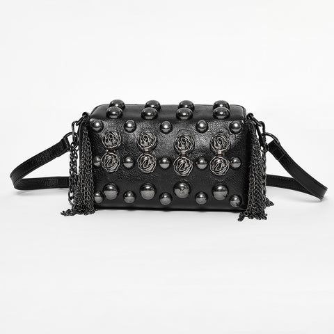 Goth Rose Rivet Bag