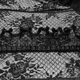 Goth lace transparent shirt