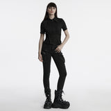Punk military style shirt