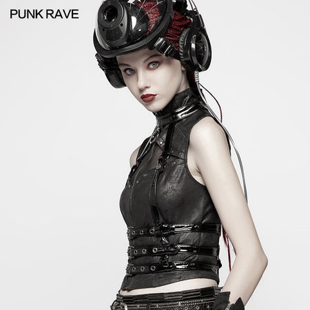 Harnais d'Epaule 'Dracarys' Noir by Punk Rave • the dark store™