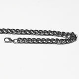 Punk metal blade waist chain
