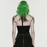 Punk metal blade waist chain