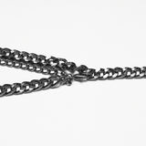 Punk metal blade waist chain