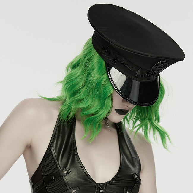 Punk Dark Military Hat