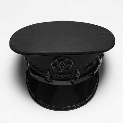 Punk Dark Military Hat