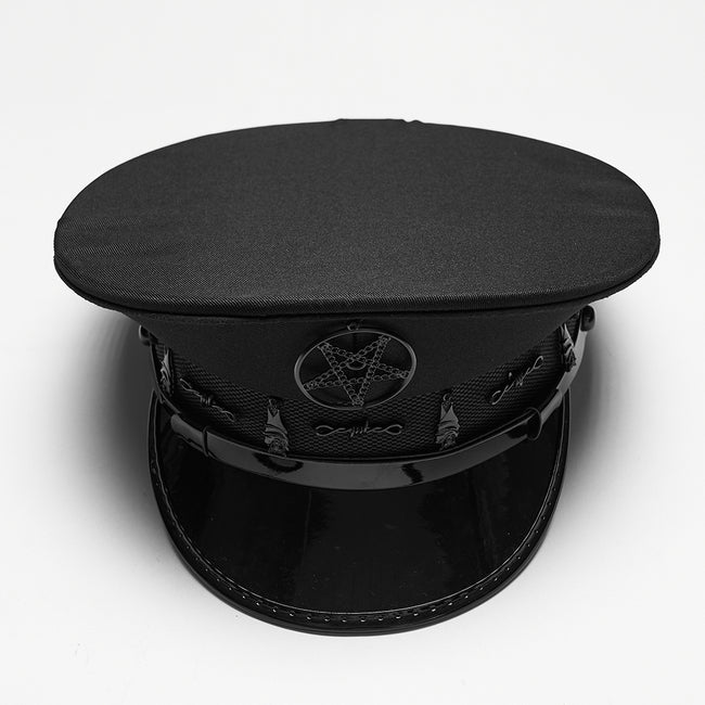 Punk Dark Military Hat
