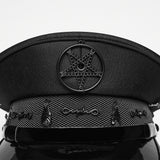 Punk Dark Military Hat