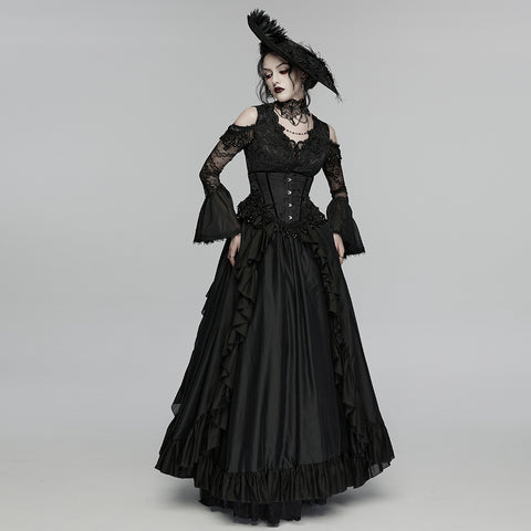 Goth retro tea party hat