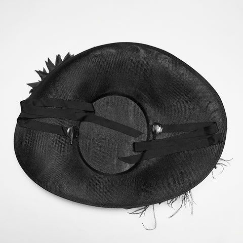 Goth retro tea party hat