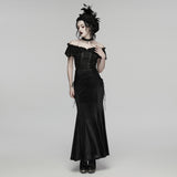Goth Feather Ribbon format Hat