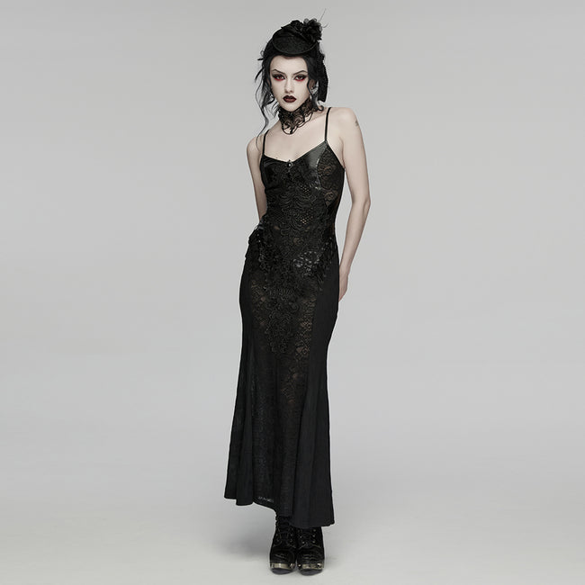 Goth Rose Ribbon Formal Hat