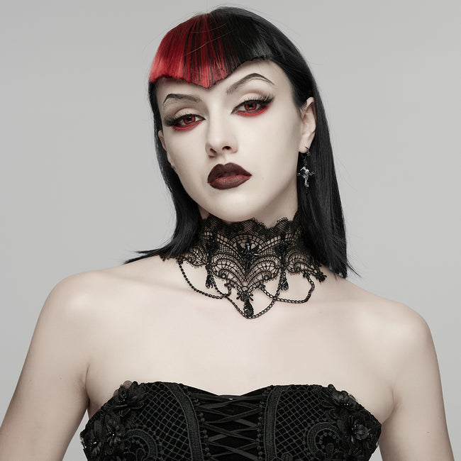 Goth Bat Necklace