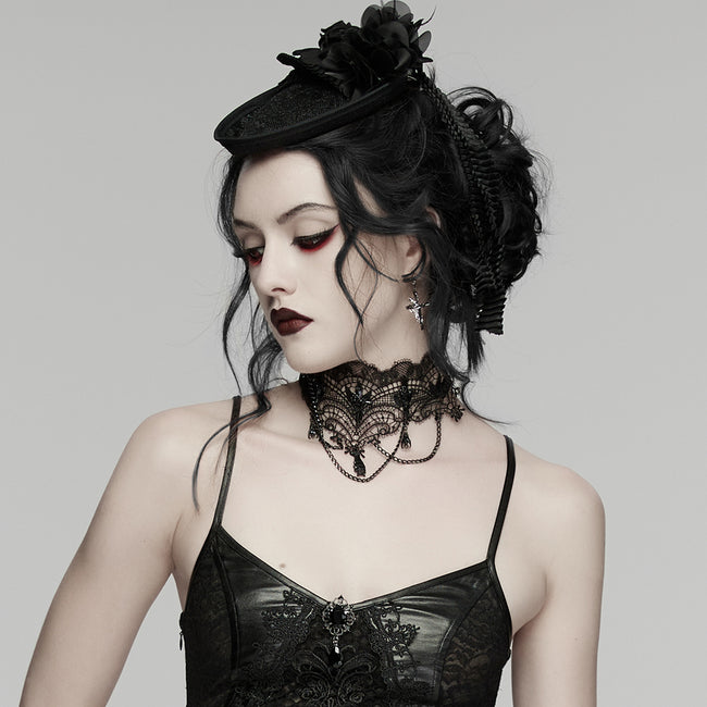 Goth Bat Necklace