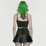 Cyberpunk future warrior corset