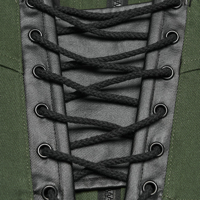Cyberpunk future warrior corset