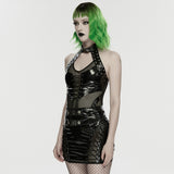 Punk structured hollow vest
