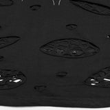 Punk printed tattered vest