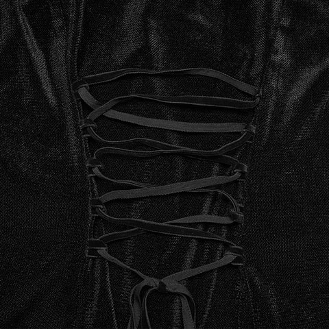 Goth embroidery T-shirt