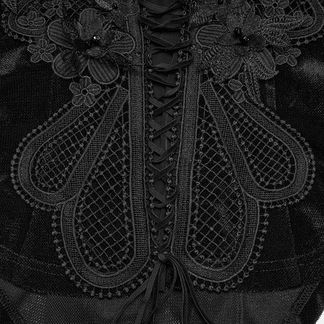 Goth embroidery T-shirt