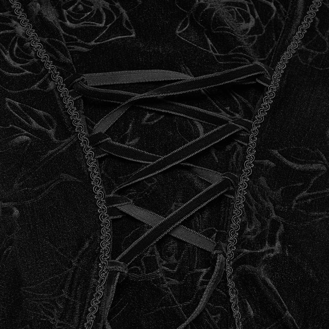 Goth Gorgeous Rose Top